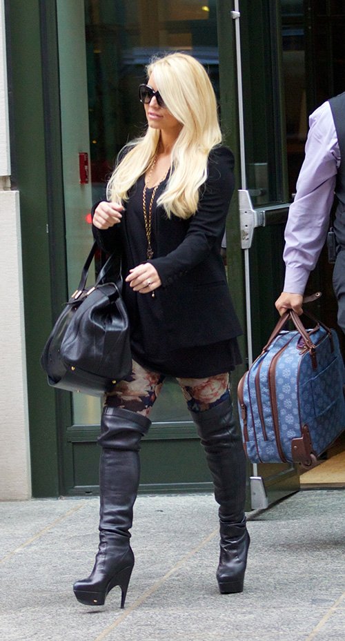 jessica simpson thigh high boots